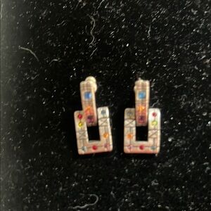 Colorful Geometric Earrings